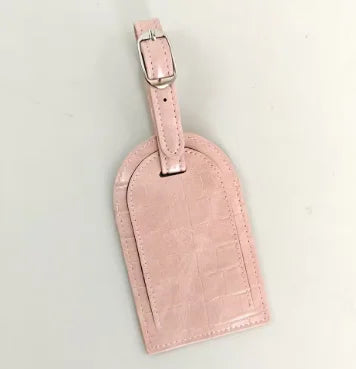 Fashion Crocodile Pattern Leather Passport Holder Custom Name Travel Luggage Tag Engrave Initials Retro Luxury Card Holder Gift