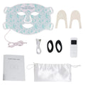 LED 8 Colors Face Mask and Neck Red Light  Near Infrared Therapy Anti Aging Wrinkle Acne Pore Oil Control Skin Tighten Whiten