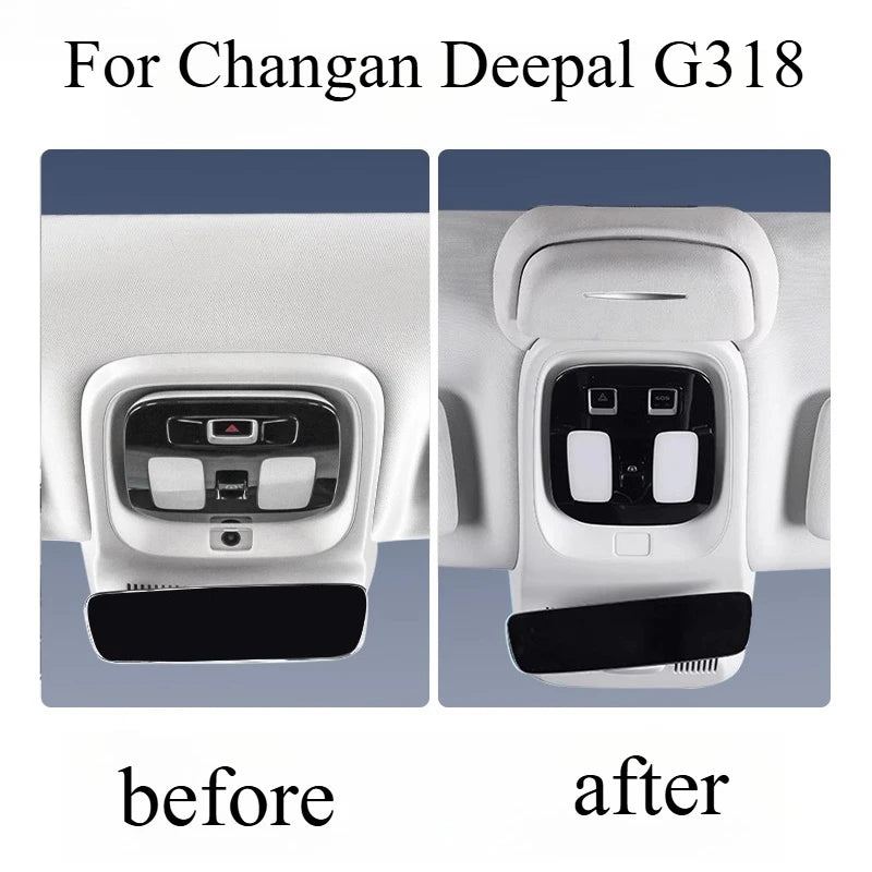 For Changan Deepal G318 Car Glasses Case Roof Sunglasses Storage Clip Car Interior Modification Interior  Accessories Artifact