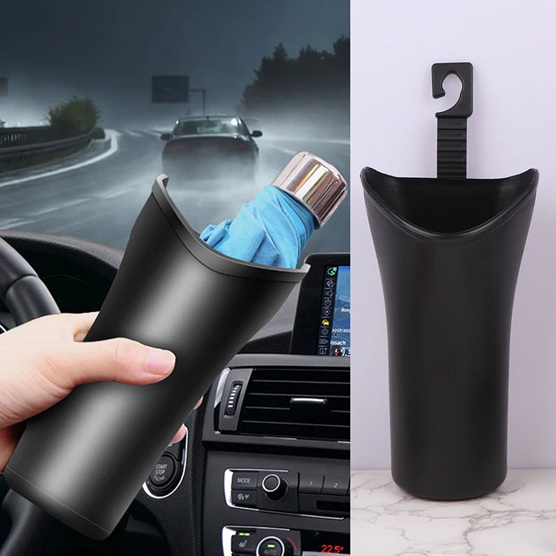 Auto Umbrella Holder Rack Backseat Can Garbage Car Cup Car HolderCar Umbrella Storage Box Versatile Space Saving