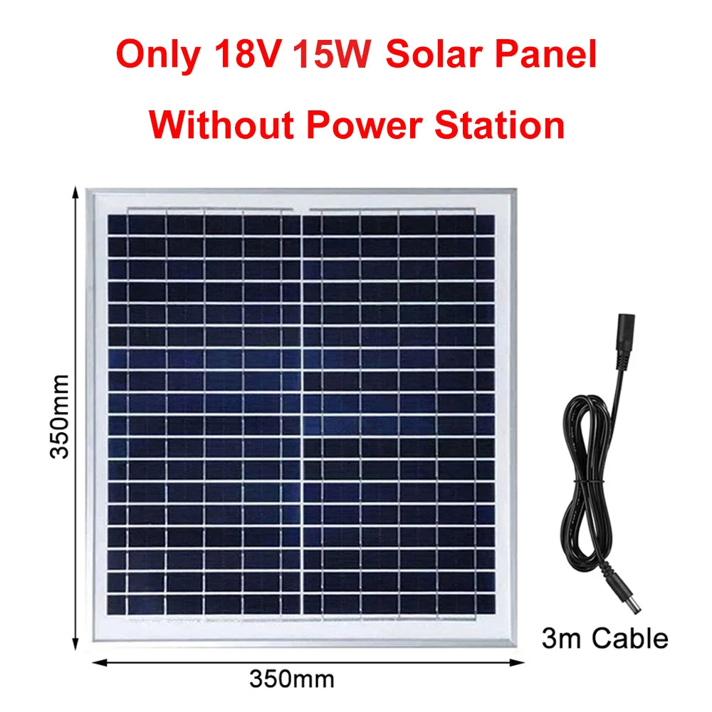 Gaiaray 100W Portable Power Station AC110V 220V 76.8Wh Solar Generator Outdoor Power Bank For Camping Travel Emergency Energy
