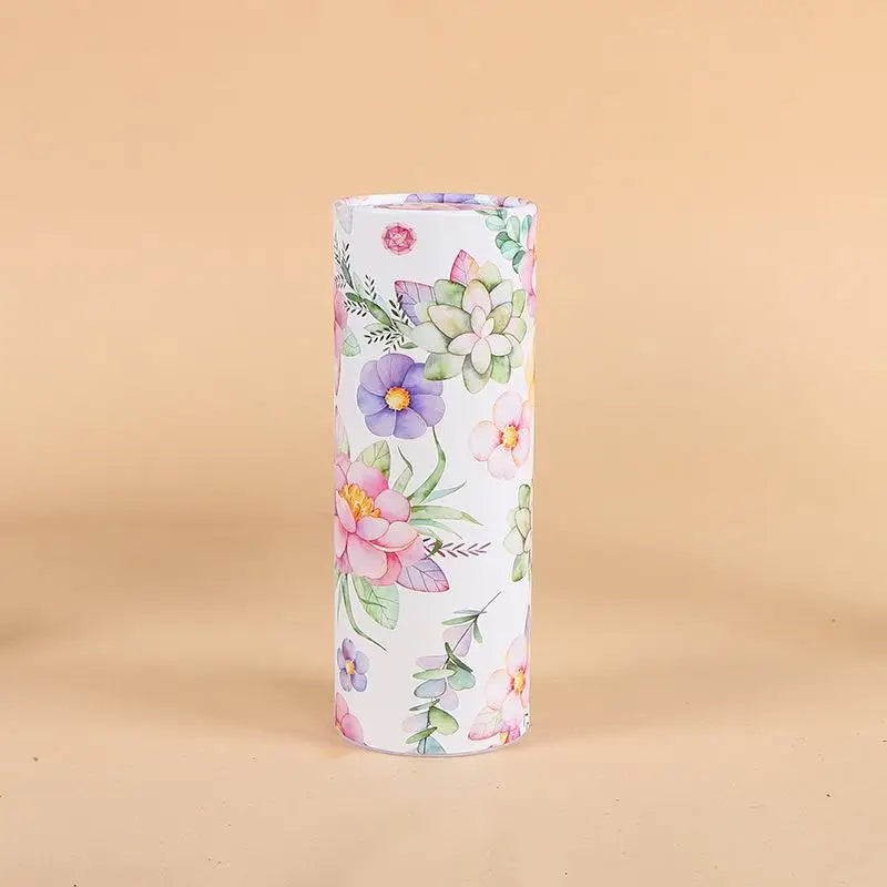 Elegant Floral Car Paper Towel Holder Stand, Multi-Functional Cup Holder & Travel Napkin Dispenser for Home & Auto Use