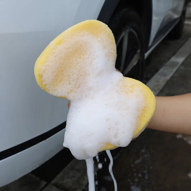 High Density Foam Cleaning Block Car Wash Sponge Wax Pad Multipurpose For Auto Paint Household Kitchen Grout Care Utility Tool