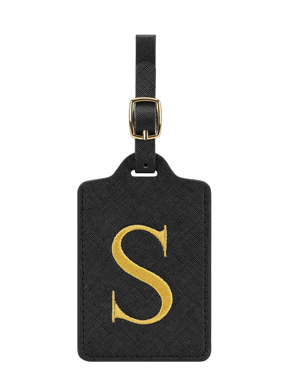 Premium Leather Business Luggage Tag Luggage Address Label Carry-on Luggage Label Name ID and Address Folder Travel Accessories