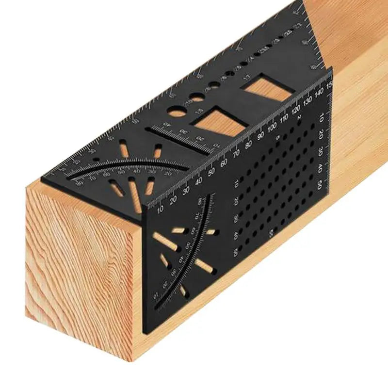 Woodworking Angle Ruler Lines Drawing Device 3D Mitre Angle Measuring Measure Tool with Gauge Protractor Locator
