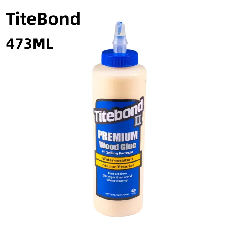 Titebond I II III Wood Glue Professional Strong Bond Adhesive Waterproof Interior Exterior Woodworking Glue