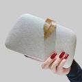 New Velvet Evening Bag Sparkling Diamond Women's Bag Suede High-Quality Texture Party Gathering Evening Bag