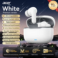 Acer In-Ear Wireless Bluetooth Headphones with Anc Active Noise Reduction, Hd Calls, Dolby Surround Sound, Large Battery, Long Battery Life, No Delay for Music and Games, Suitable for Sports, Running, and Fitness Use