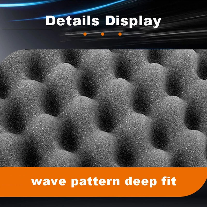 SEAMETAL Three Layers Car Damp Clean Duster Sponge Multi-purpose Cleaning Sponges Car Detailing Tools for Car Wash Accessories