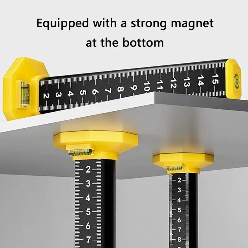 Tile Leveling Gauge Ruler for Equal Height Measurement in Floor Tiling Projects