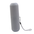 Toothbrush Cup Case Multifunctional Portable Plastic Toothbrush Toothpaste Case Box for Travel Camping