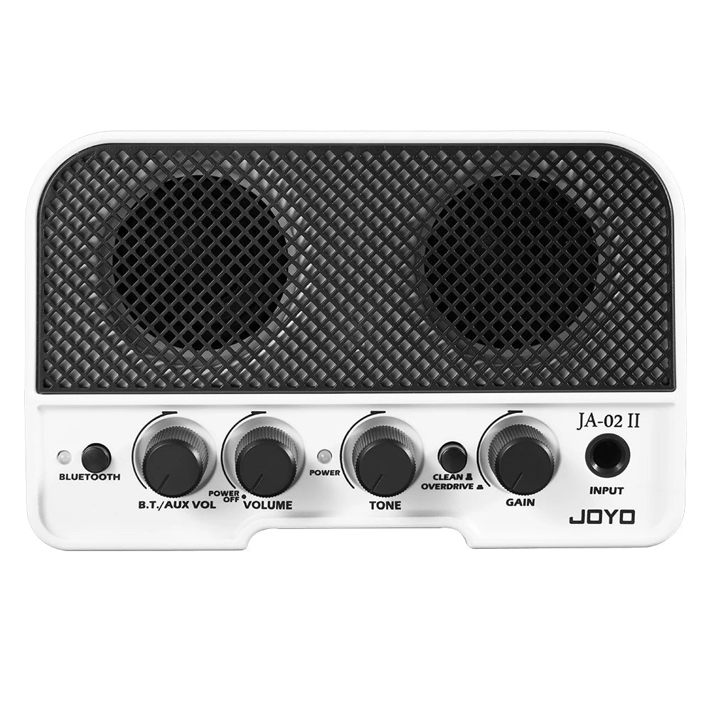 JOYO JA-02 II Electric Guitar Amplifier Portable 5W Rechargeable Bluetooth Headphone Guitar Amp with Clean & Overdrive Channel