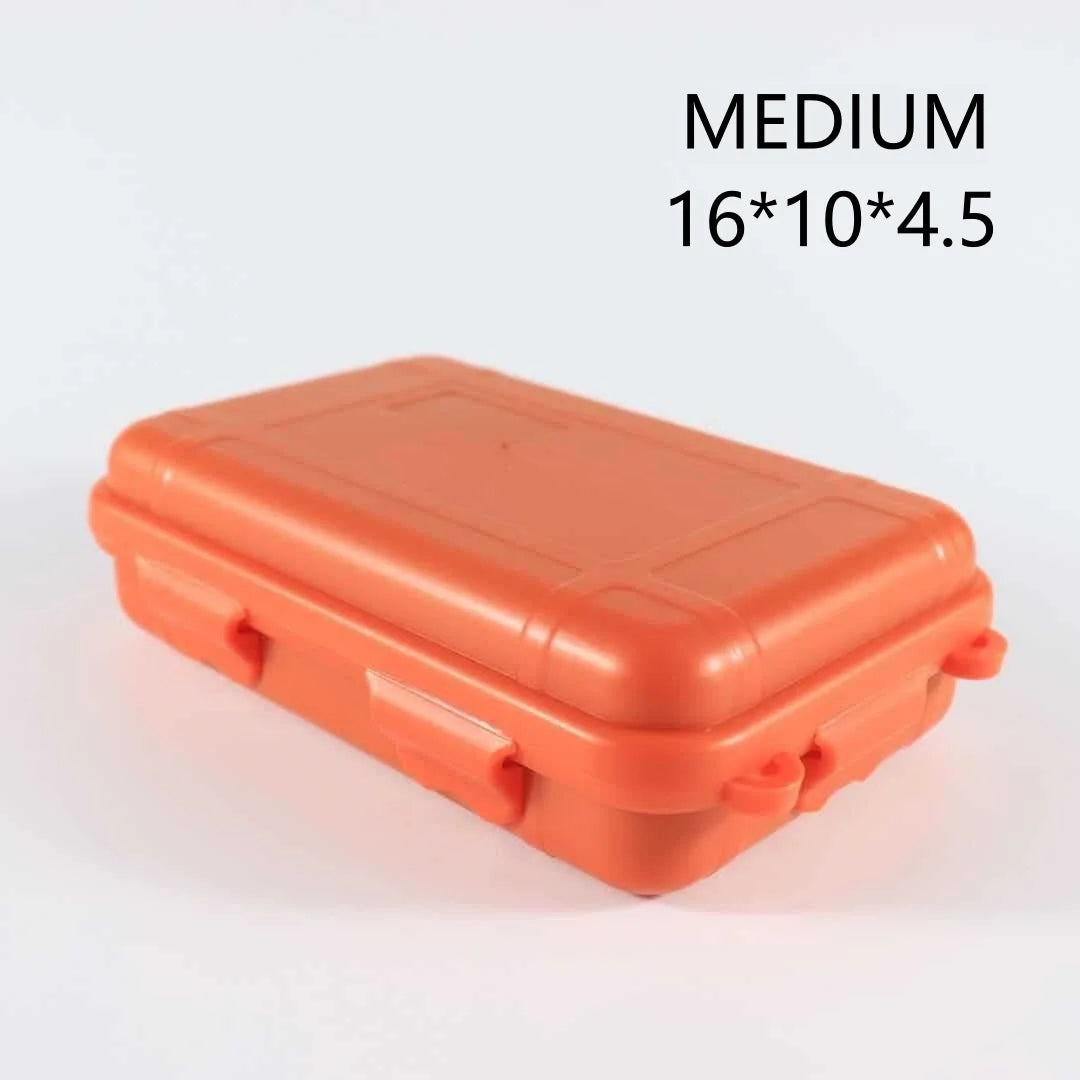Outdoor Waterproof Survival Sealed Box | Dustproof Shockproof Plastic EDC Tools | Storage Container Case Holder
