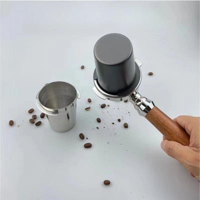 Coffee Dosing Cup Stainless Steel Coffee Bean Measuring Cups Replacement Cafe Barista Tool Espresso Machine Accessories