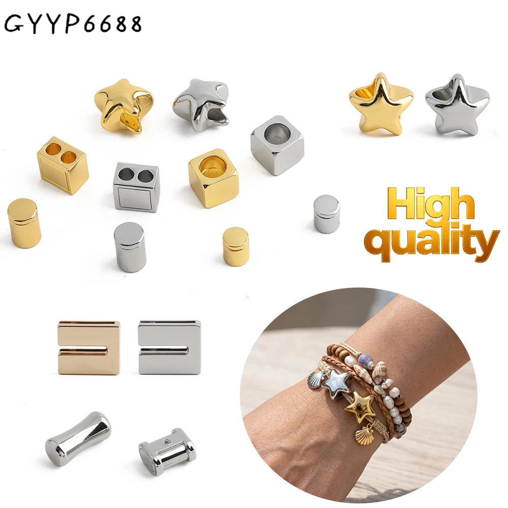 10/50/100PCS Belt Buckles in Bulk Metal Strap Connector For Leather Cord End Caps with Loop Bag Hoodie DIY Bracelet Accessories