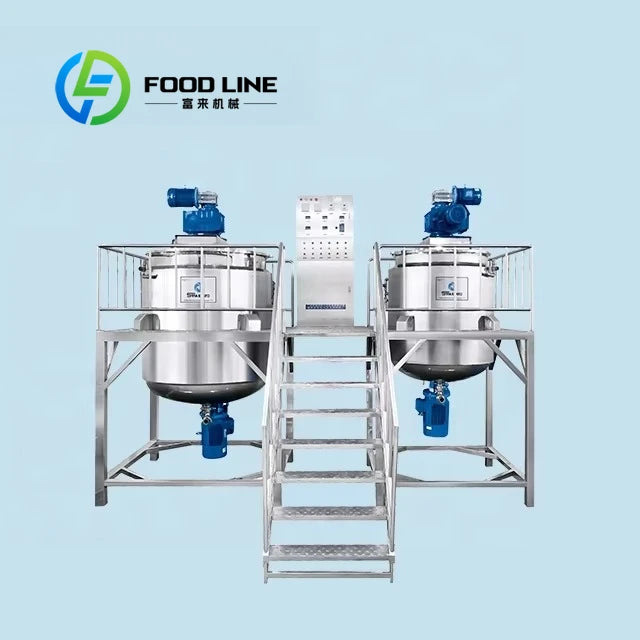 Liquid Detergent Shampoo Liquid Hand Soap Making Machine customize
