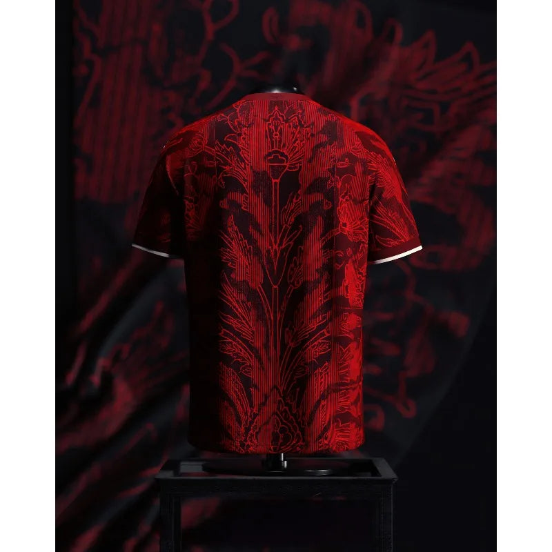 Türkiye 2026Football Events Creative Concept Jersey Summer Casual Commemoration Jersey Designed for Solo Printed Large T-shirt