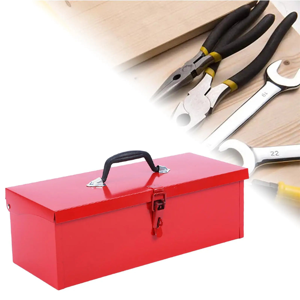 Hand Tool Box Container Small Tool Box Outdoor Waterproof Tool Storage Box Multipurpose for Electrician Workshops Garages