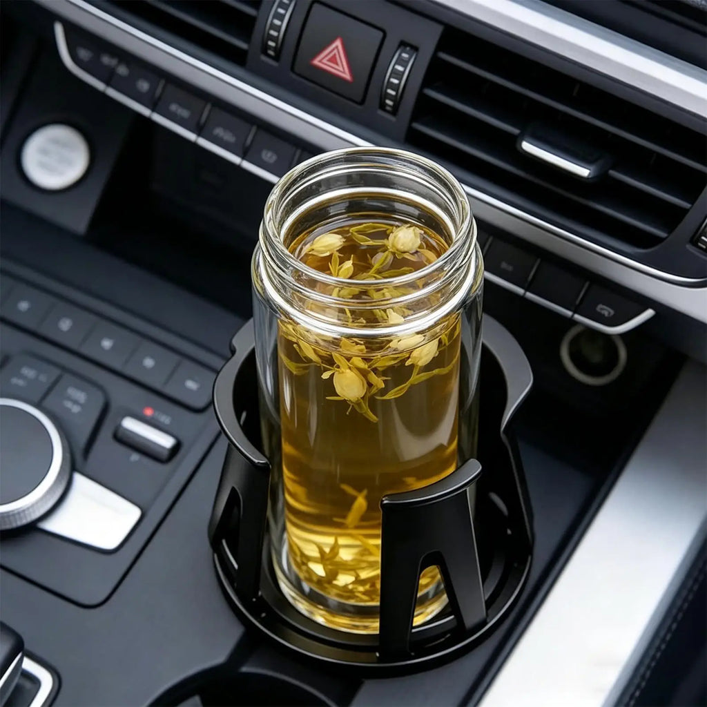 Beverage Rack Car Cup Holders 1 Pair Automotive Interior Adhesive Cup Mount Storage Accessories For Vehicles Truck Van SUV RV