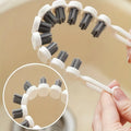 1pc Bendable Cleaning Brush Soft Bristle Crevice Brush Sink Cleaning Brush The Multi-functional Brush Is Compact and Convenient