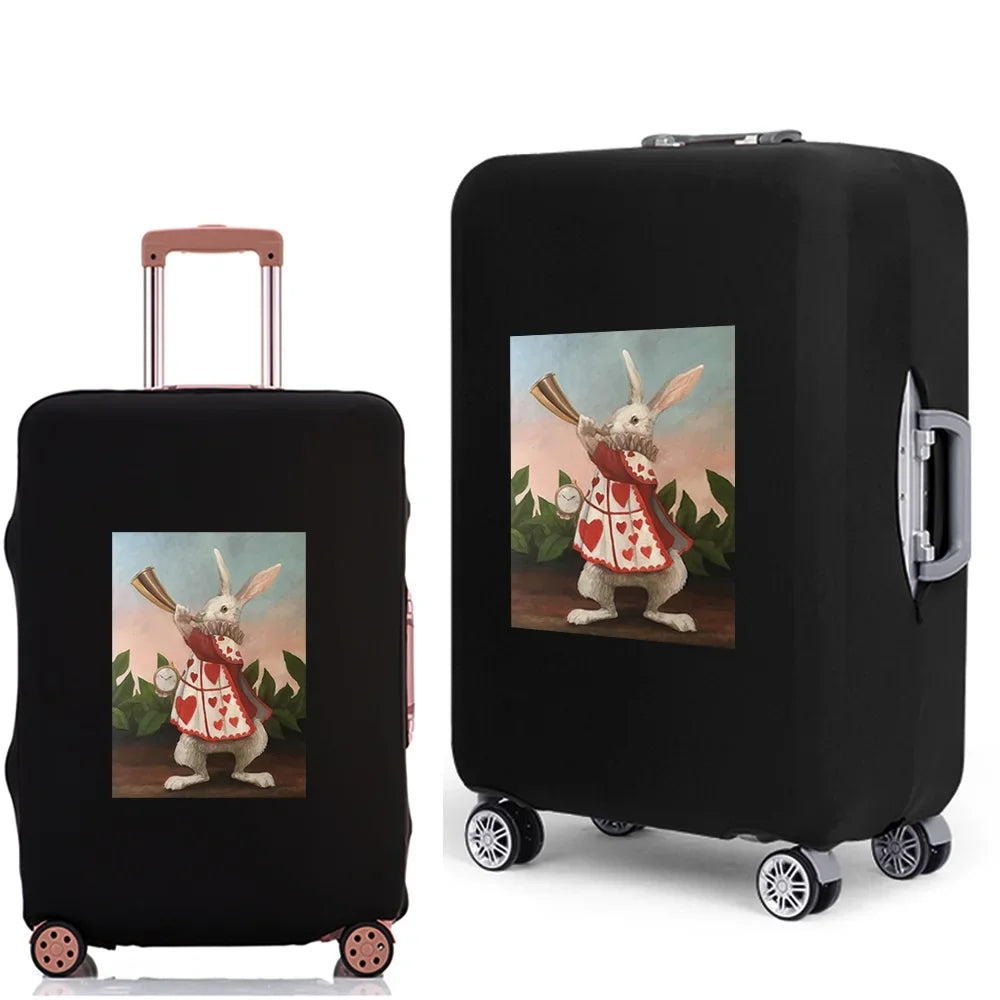 Luggage Case Suitcase Protective Cover 2022 New Funny Pattern Travel Elastic Luggage dust-proof Cover Apply 18-28 Suitcase
