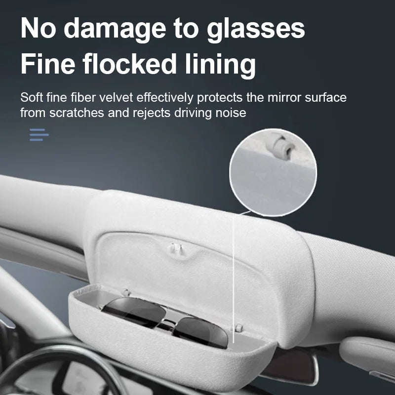 Glasses Spectacles Holder Box Case Car Interior Sunroof Glasses Case Sunglasses Clip For Chery Tiggo 9 For Jaecoo J8 2023-IN