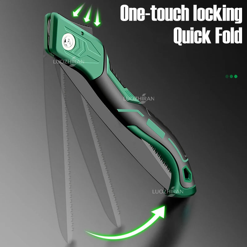 SK5 Steel Folding Saw Hand Saw Sharp Cutting Blade Multifunctional Garden Pruning Saw for Woodworking Camping Outdoor Home Tools