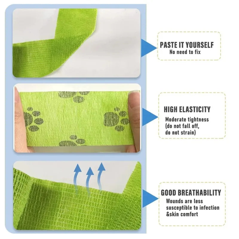 Finger Tape Guard Bandage Self-adhesive Anti-wear Sports Tape Athletic Wrap Elastic Tape Study Hand Stickers Protective Cover