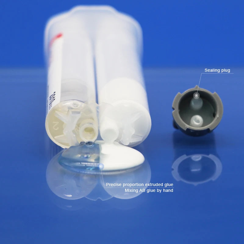 2010 White Epoxy Resin Rapid AB Glue Home-appliance Repatch 25g Luquid Applicator 2 Component 5Minutes Fast Cured Epoxy Adhesive