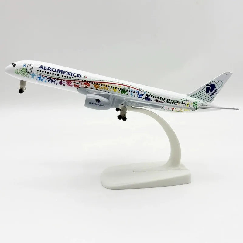 1/400 Scale 20CM Alloy Antonov An-225 "Mriya" A380 330 747 777 Airplane Diecast Model Child Toy For Gift Collectible Miniatures
