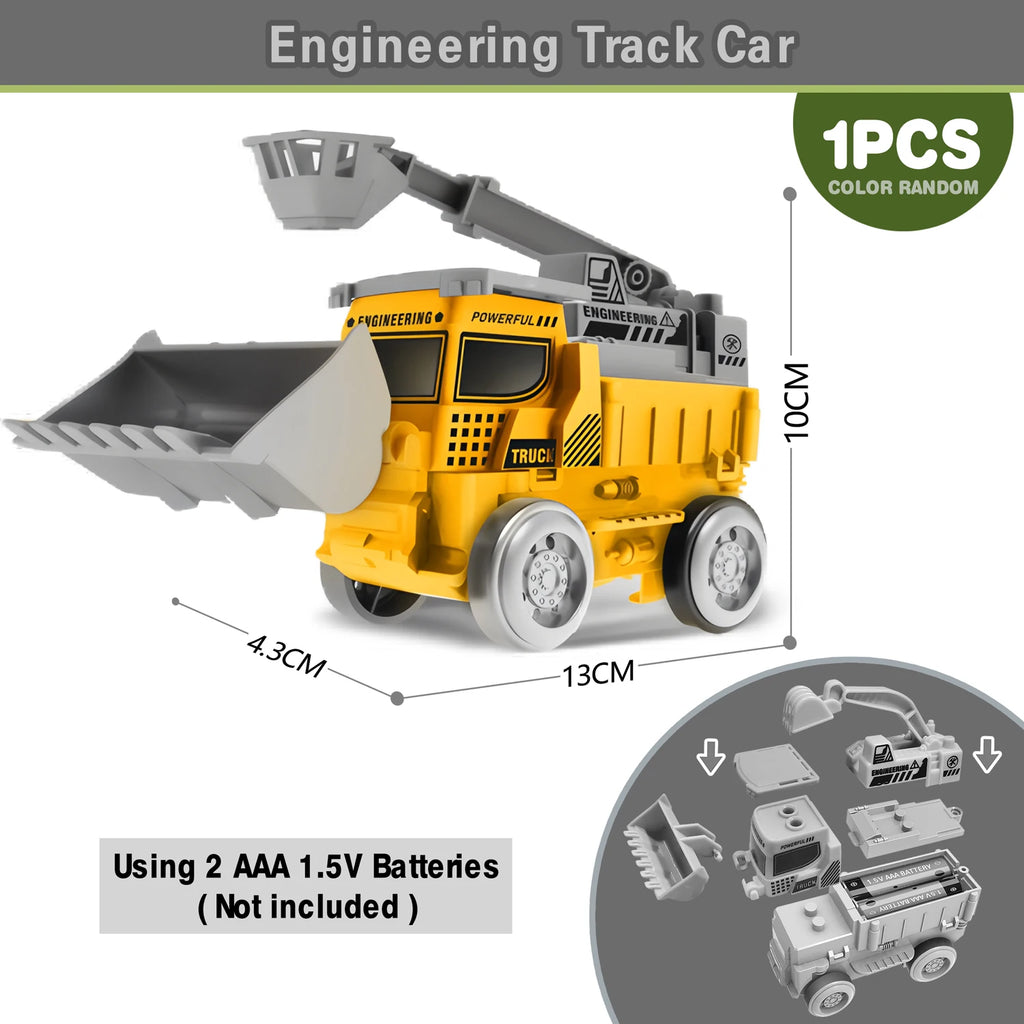 eplacement Cars for Tracks - Extra Race Car Accessories for Dinosaur Race Track & Train Toy Gift - for Kids Boys and Girls Toys