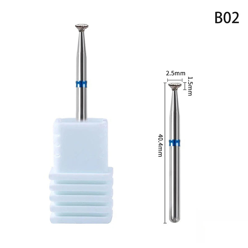 Hot Sale New Nail Drill Bit Mill Cutter All For Manicure Machine Bit Tools Accessories Cuticle Clean For Removing Nail Gel
