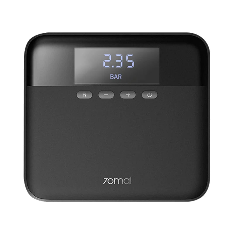 Original 70mai Portable Air Compressor Tire Inflator Air Pump for Car Tires DC 12V Tire Pump Preset tire pressure For Bike Ball