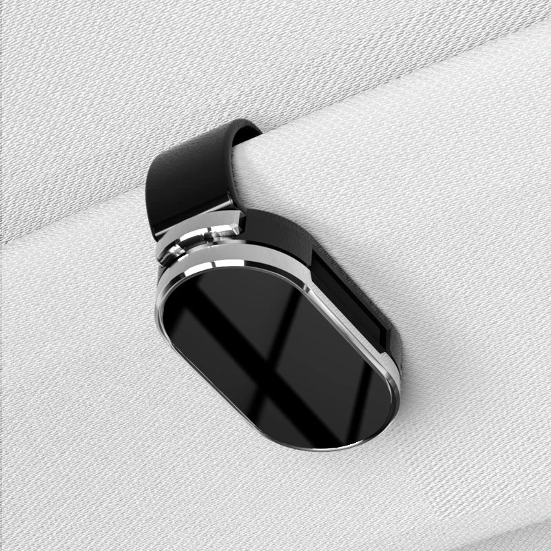 Universal Car Sun Visor Glasses Clip Anti Slip Sponge Sunglasses Holder Auto Interior Storage Gadget Decor Car Accessories Parts
