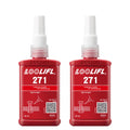 High Strength 271 Thread Locker Adhesive Anti Vibration Anti Impact Screw Lock Glue Heat Resistant Metal Bolt Nut Fastening 10ml