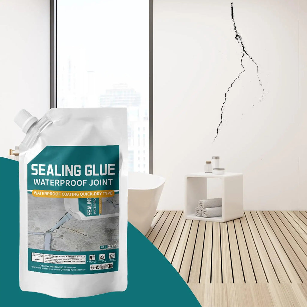 500ml Concrete Crack Filler Sealant Heavy-Duty Concrete Floor Crack Repair Adhesive Filling Liquid Grouting For Repairing Road
