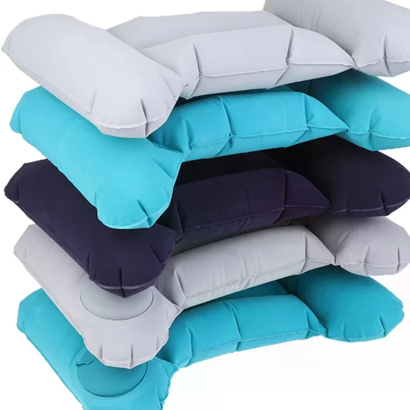 Inflatable Travel Nursing Waist Pillow, Blow Up Lumbar Body Back Support Pillow For Airplane Long Flight Journey Travel Airplane