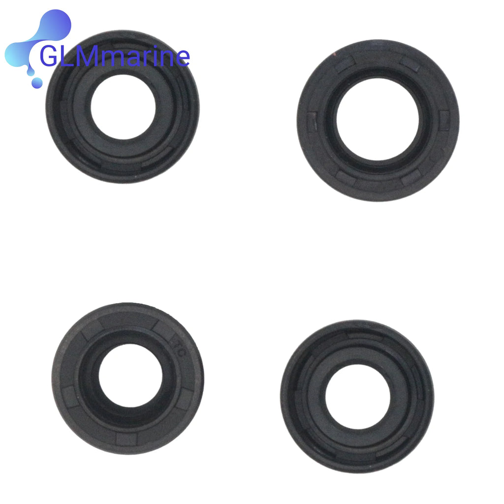 Lower Unit Gasket Seal Kit for Yamaha 2-Stroke 4-Stroke 4HP 5HP Outboard Motor 6E0-W0001-C1 18-0028