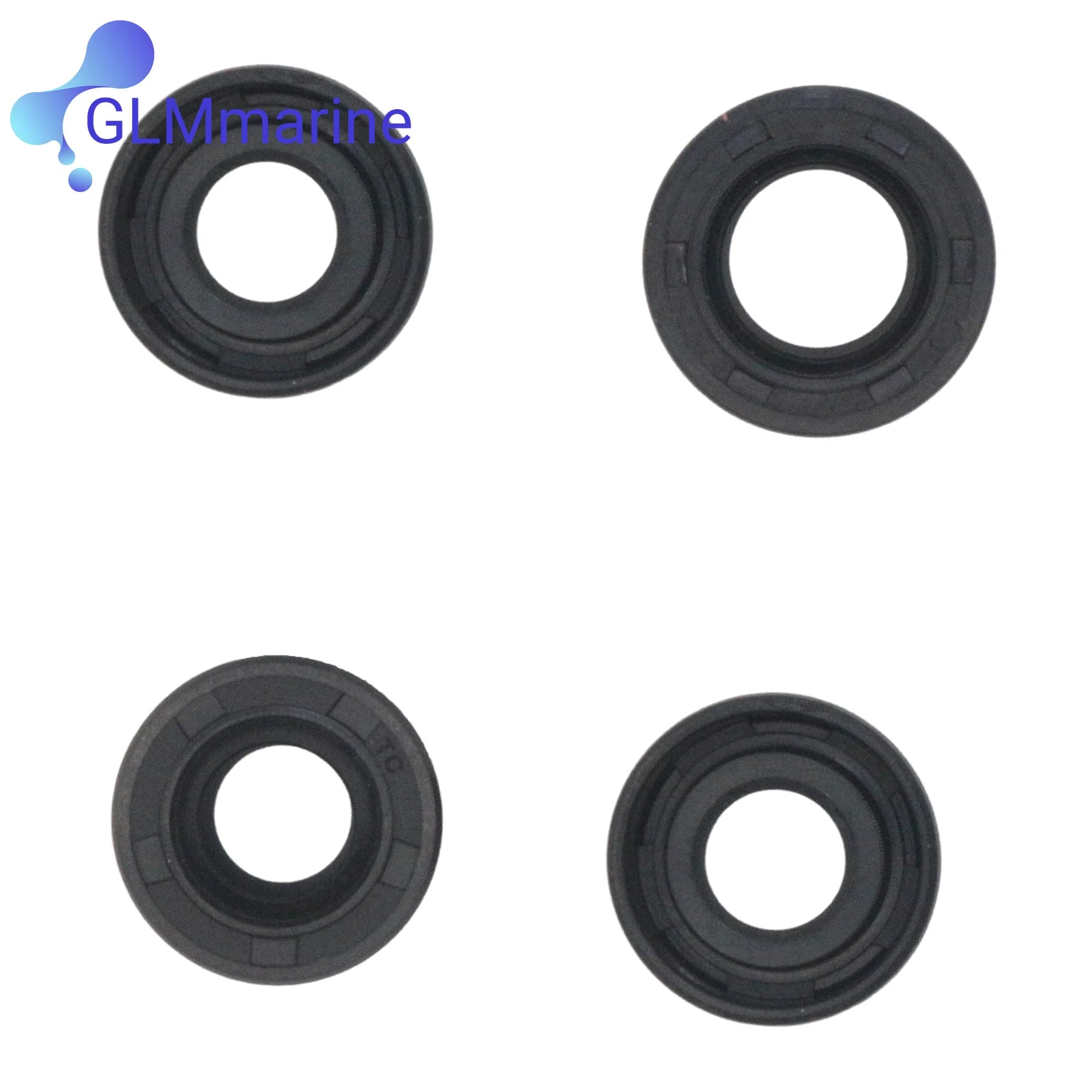 Lower Unit Gasket Seal Kit for Yamaha 2-Stroke 4-Stroke 4HP 5HP Outboard Motor 6E0-W0001-C1 18-0028