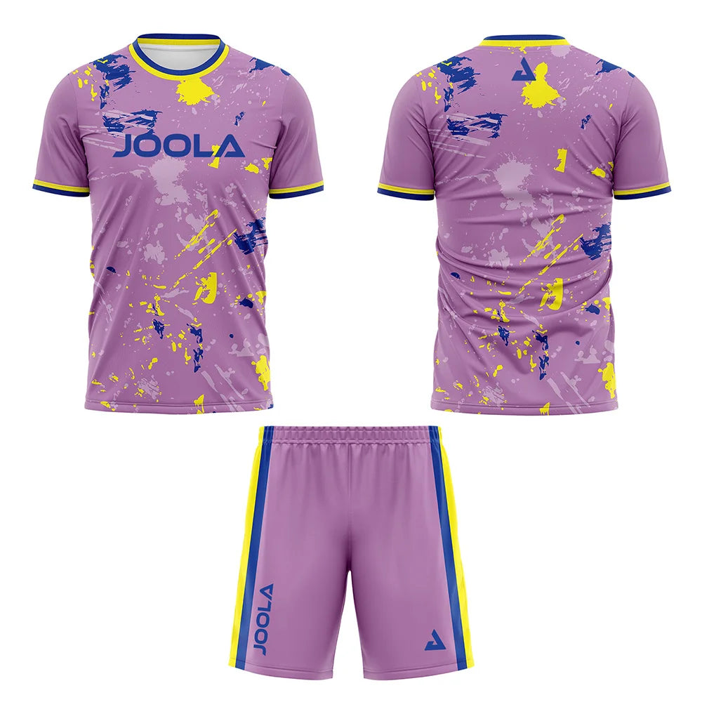 2026 Breathable Quick-drying Men's Table Tennis Apparel Short-sleeved T-shirt And Shorts Set Badminton Drawstring Pocket Shorts