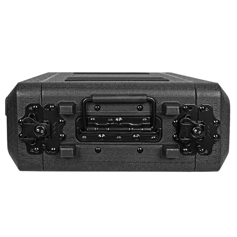 Portable 19-inch Cabinet Main Body Depth 390mm Aviation Box Amplifier Receiver 2U3U4U6U Chassis Rack Microphone Shockproof Case