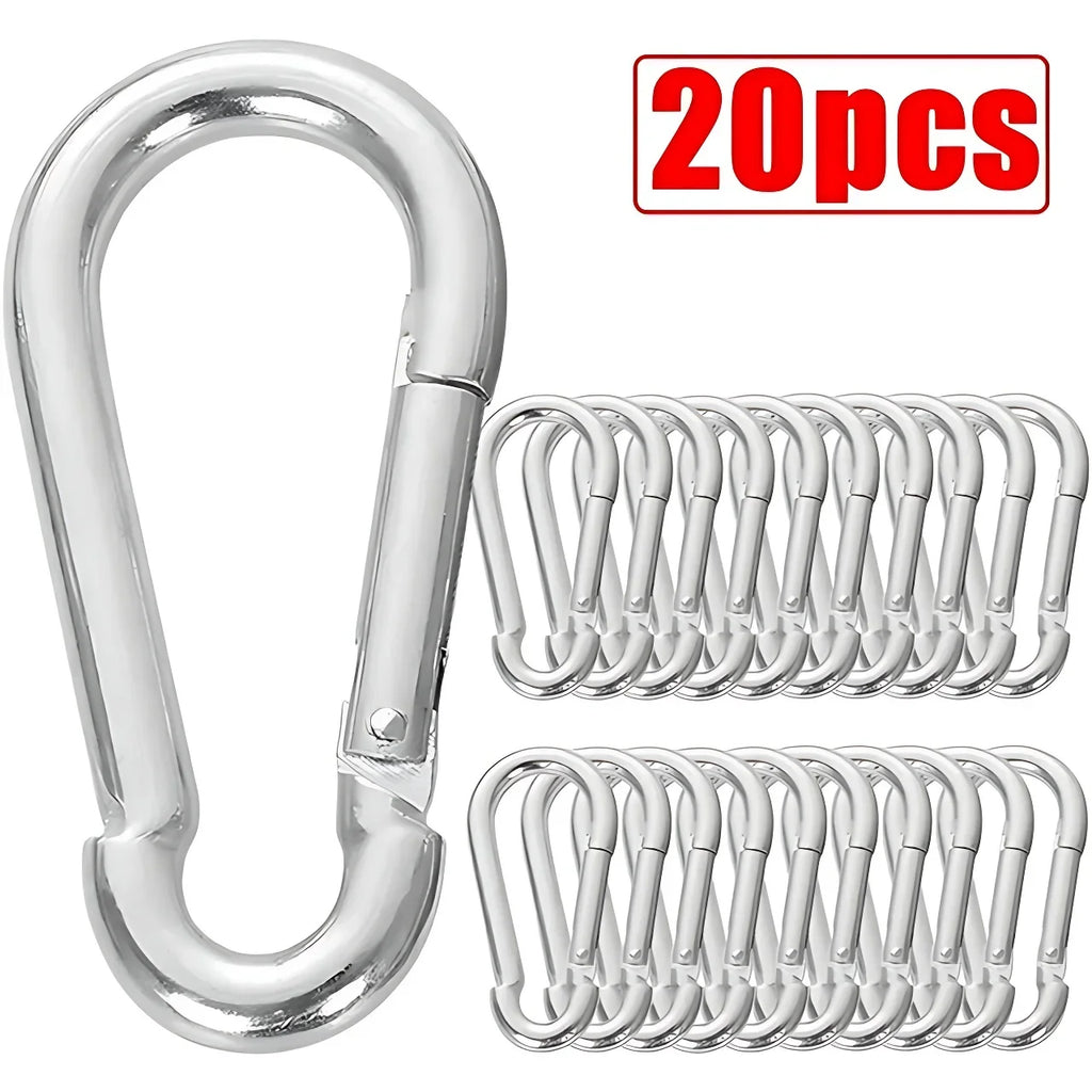 Mini Carabiner Alloy Survival Gear Camp Mountaineering Hook Outdoor Carabiner Keychain Tourist Hooks Fishing Buckle Wholesale