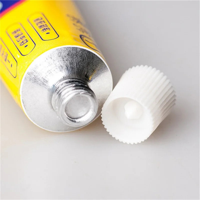 20ml Super Strong Fast Dry White Latex Liquid Glue Office Home Supply Glass Metal Rubber Wood Waterproof Multipurpose Adhesive