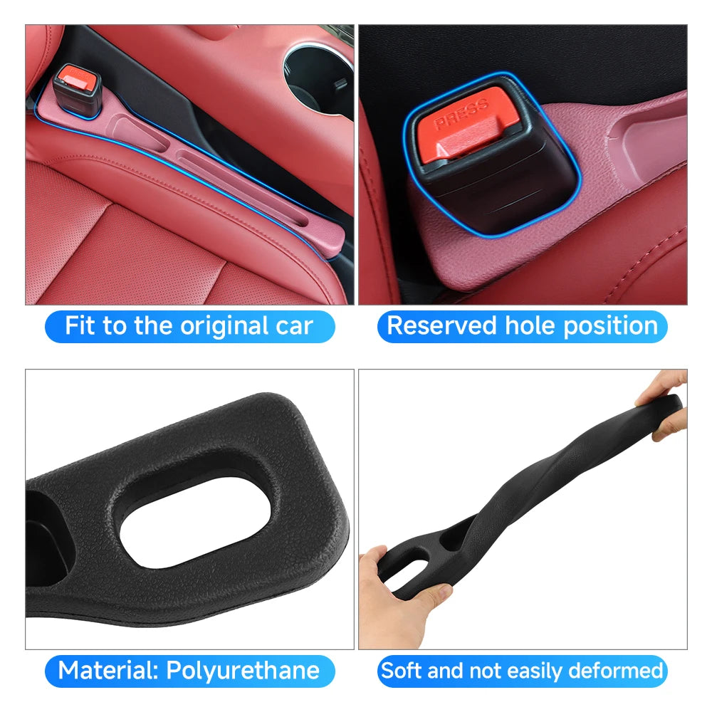 For Subaru XV Crosstrek 2013 2014 2015 2016 2017 2018 2019 2020 2021 2022 2023 2024 2025 2026 2PCS Car Seat Leak Proof Strips