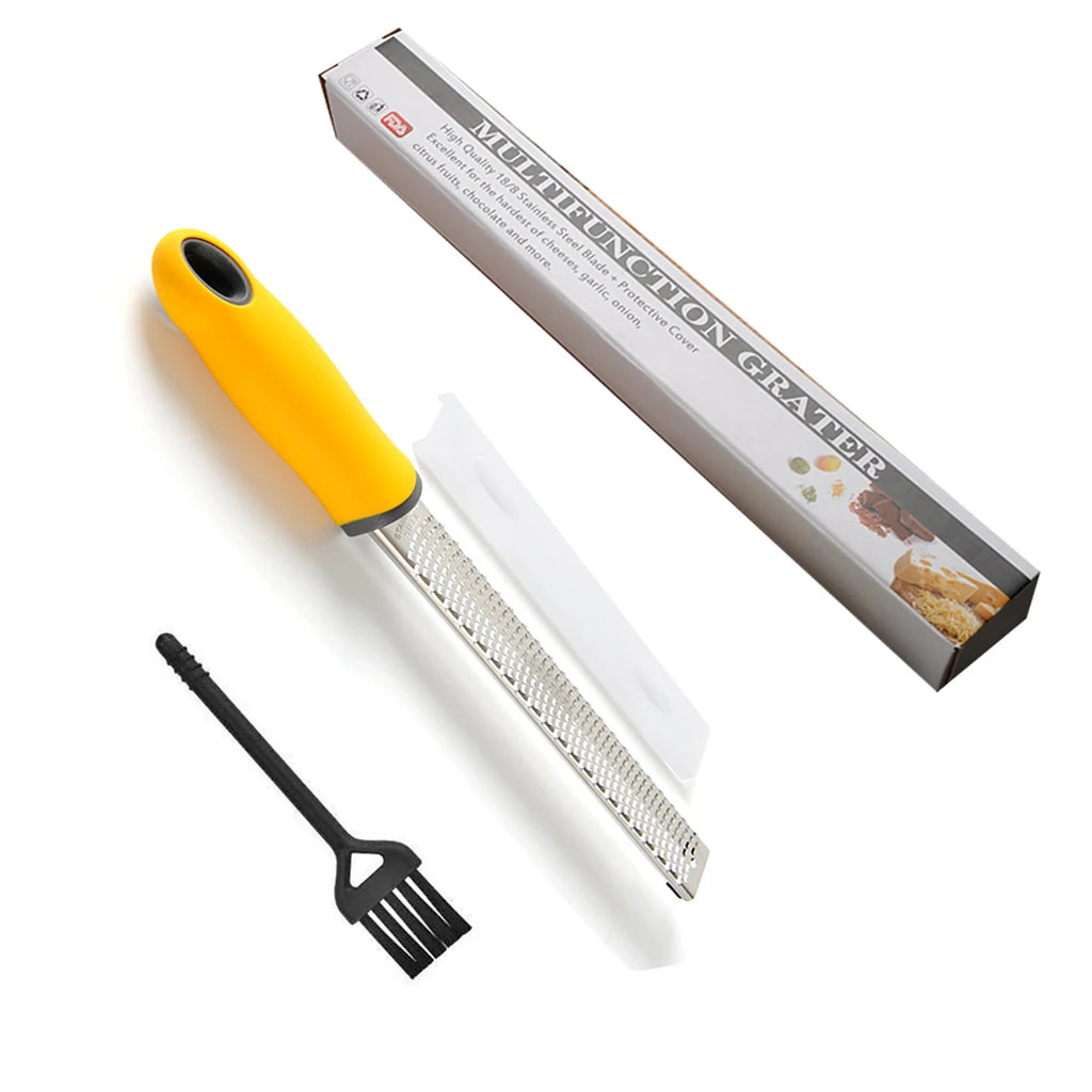 1pc Stainless Steel Wire Grater Plastic Anti Slip Handle Cheese Grater Chocolate Lemon Grater Garlic Fruit Grater Kitchen Gadget