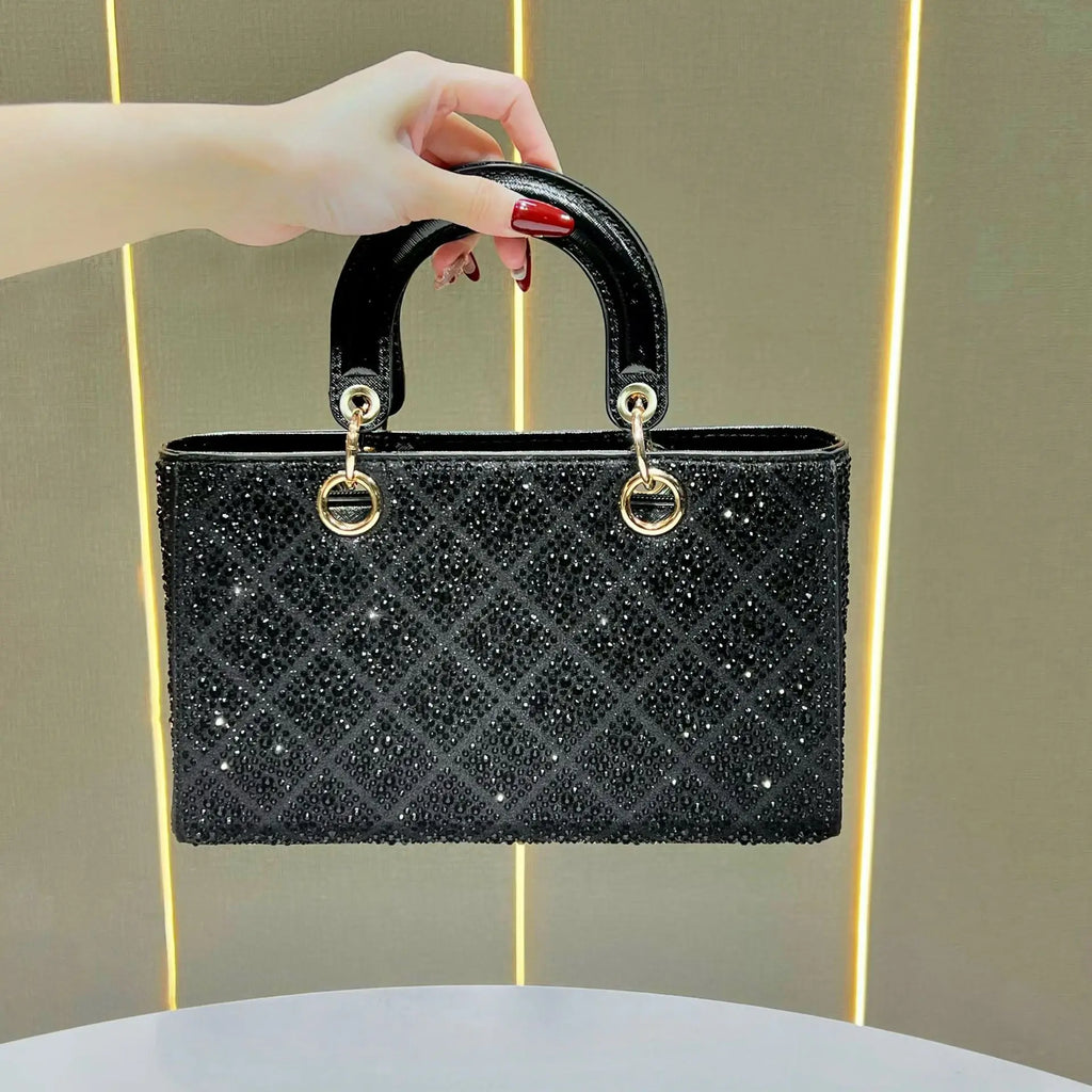 New Evening Handbag Luxurious Diamond Sparkling Dinner Party Women's Handbag Fashion Casual Women's Shoulder Crossbody Bag