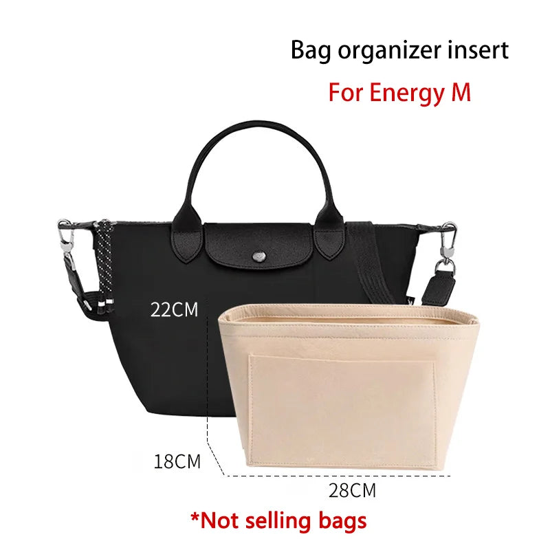 Bag Organizer Insert For Energy S Felt Durable Fashion Bag Support Storage Inner Modification Bag Accessories