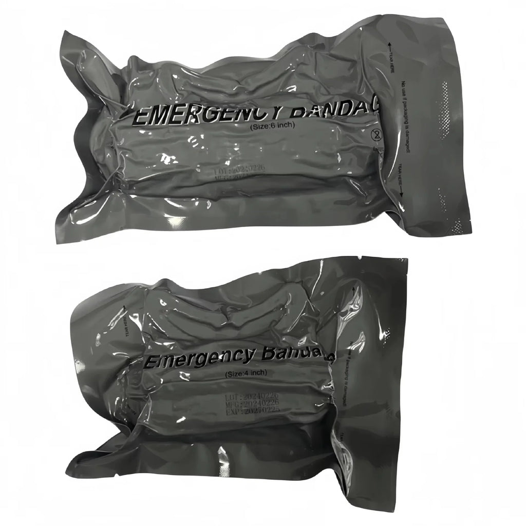 2026 4/6in Israeli Bandage - Tactical Trauma Kit, Military-Grade Compression for Outdoor Emergency IFAK First Aid Wound Dressing
