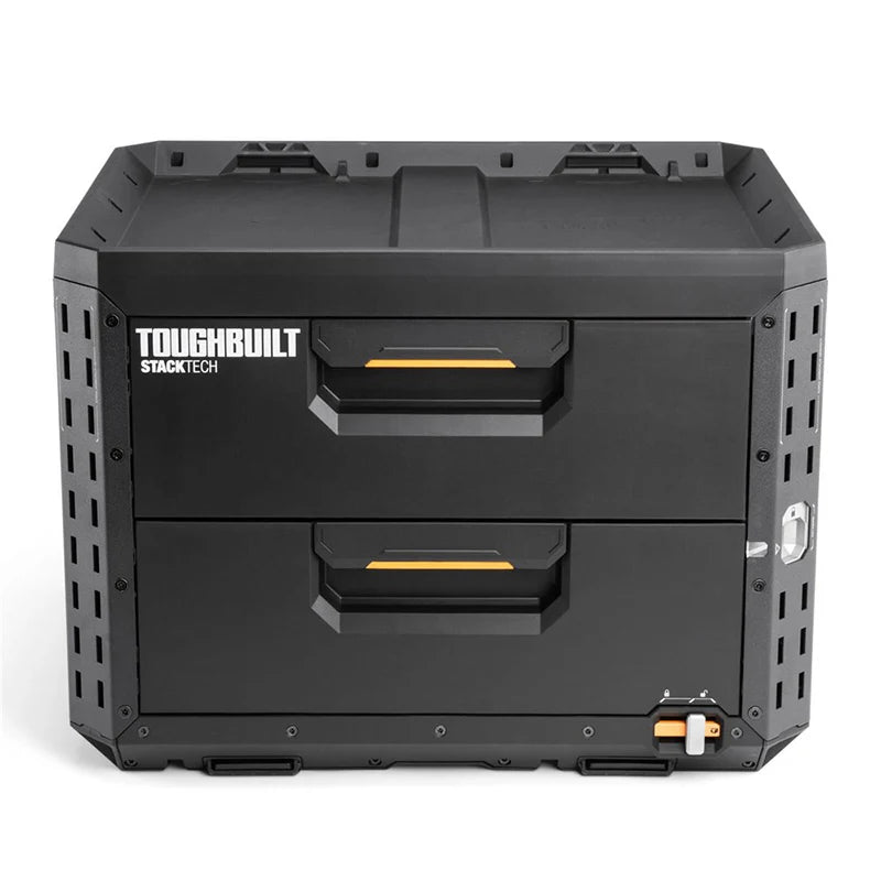 TOUGHBUILT Tool Stacked Double layer Large Drawer Drawout Toolbox TB-B1-D-72