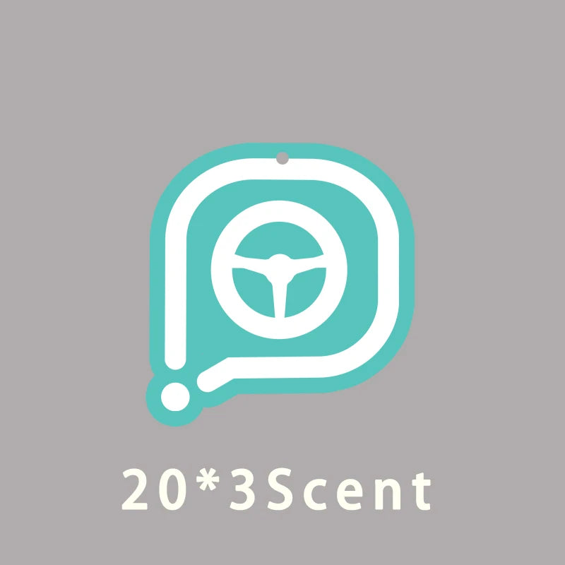100pcs Customized Car Air Freshener Free Design Car Accessories Aromatherapy Any Shape Any Picture Can Be Customized Advertising
